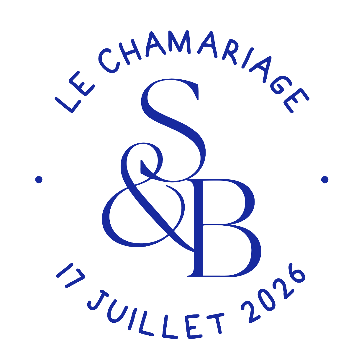 Logo du Chamariage, Servane et Baptiste